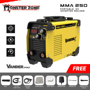 VanderPro MMA 250amps DC Welding Machine Inverter Portable Mini Welding Heavy Duty