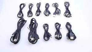 YanXi USB A Male to  Mini Micro USB DC A Female B Male Male Printer Cable Data Cable Power Supply Cord Charger Extension Cable