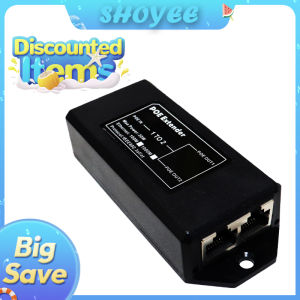 New 2 Port Gigabit 48V POE Extender 100/1000Mbps - IEEE 802.3af/at PoE Repeater for IP Camera/NVR/AP 100m Range Extender