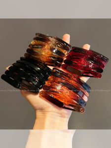 Portable Folding Hairband Womens New 2025 Advanced Sensation Face Washing Hair Clip Extendable Hair Accessories Headband