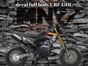 0154 TERBARU decals sticker CRF WR KLX (BISA CUSTOM)