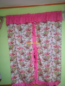 Contessa CurtainSplit BiyakHalf Lababo Single PanelValance