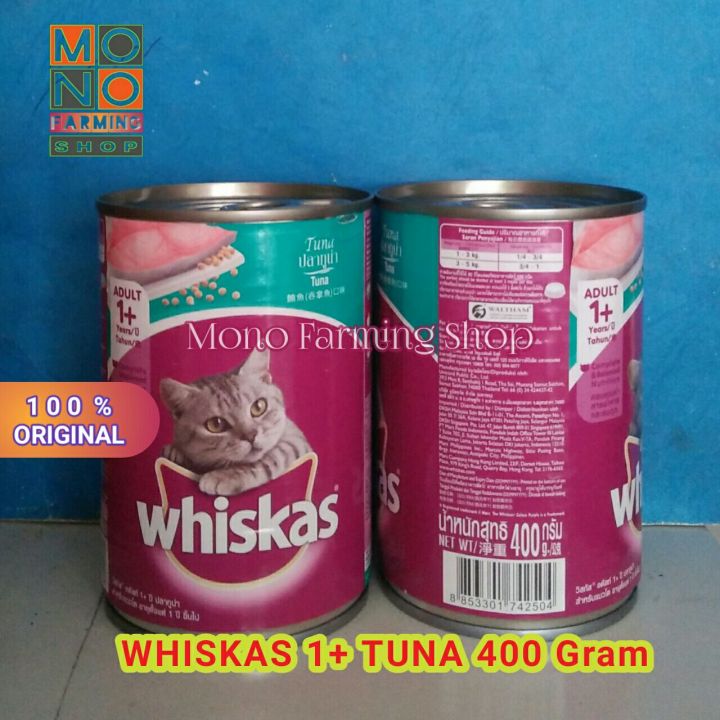 WHISKAS BASAH TUNA makanan kucing kaleng basah Lazada Indonesia