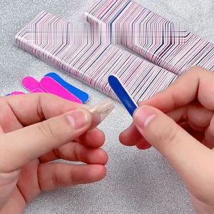 MallMainan-K186 Alat Kikir Kuku 2 Sisi Nail Buffer Mini Portable Kikir Kuku / Amplas Kuku Dua Sisi