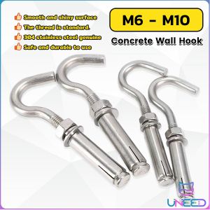 Need. Heavy Duty Concrete Hook 304 Stainless Steel M6 M8 M10 Expansion Screw Hooks