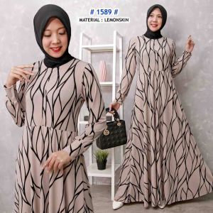 Gamis Jersey Lemonskin 1589