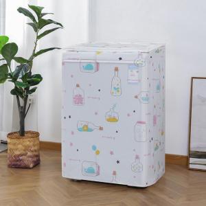 1PC Vỏ Máy Giặt Di Động Bằng PEVA Mịn Chống Thấm Nước Chống Bụi Để Bảo Vệ Đồ Giặt Trong Gia Đình