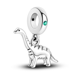 Mặt Dây Chuyền Charm Khủng Long Bạc Sterling 925 MULA Dành Cho Trang Sức Tự Làm Phù Hợp Với Vòng Tay Dây Xích Pan Snake Chính Hãng Quà Tặng Dành Cho Nữ