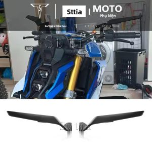 Bộ Gương Chiếu Hậu Thể Thao Stealth Mirrors Dành Cho Suzuki GSX-S1000 GSXS1000 2021-2025 Có Thể Điều Chỉnh Làm Từ Nhôm CNC Phụ Kiện Gương Bên