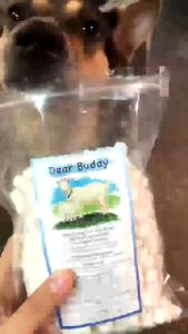 PetStern(Dear Buddy)ขนมสุนัข นมแพะอัดเม็ด 500 กรัม ขนมนมแพะ อัดเม็ด แบบแท่ง