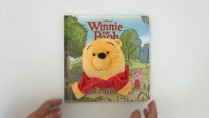 Disney Winnie The Pooh Adorable Hand Puppet Book with High Quality Puppet For Kids