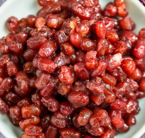 Red adzuki beans honey beans open bag ready to eat baking ingredients 500g 蜜豆