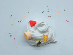 Wonderful Toys Slime Fluffy Foam Clay DIY Fruit Cake Soft Cotton Slime Kit Cloud Stress Relief Toys For Kids Gift