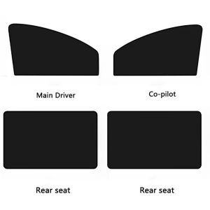 Magnetic Car Window Sunshade Cover Summer UV Protection Car Side Front Rear Window Mesh Curtain Protector Cover Auto Accessories