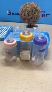 Ống tập hút thay thế cho các bình sữa cổ rộng biến bình sữa thành bình nước cho bé tập uống nước
