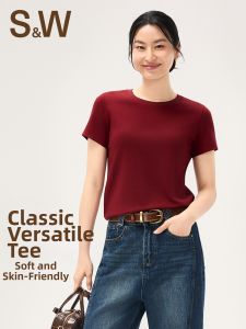 S&W | Casual Comfortable Breathable Slim Fit Tshirt
