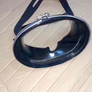 [Jakarta Spot COD]Peralatan menyelam profesional kaca definisi tinggi masker stainless steel kacamata renang kacamata renang snorkeling tiga topeng bingkai besar kacamata nelayan