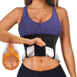 Waist Trainer Latex Corset Regular Length Waist Trimmer Body Shaper in Black
