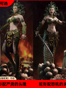 TBLeague Medusa 1/12 Scale Articulated Action Figure Snake Tail Human Body Collectible Toy from China Suitable for Ages 14+
