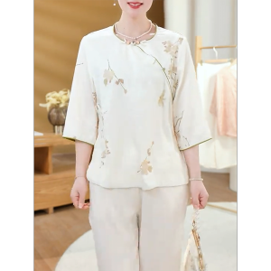 QINGNAER | Slimming Elegant Age-Defying Womens Top