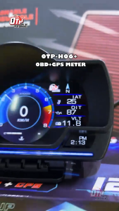 OTP H06+ Myvi Old Viva Avanza Avy Yrv Passo All Car Use OBD2 Meter Gauge Head Up Display