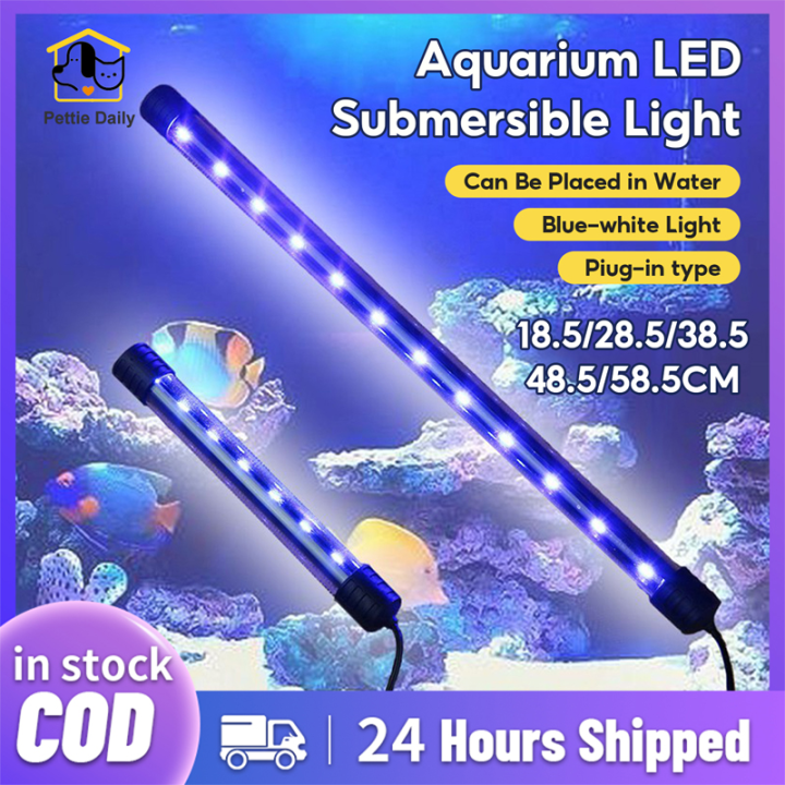 Aquarium LED Submersible Light Fish Tank LED Light Submersible ...