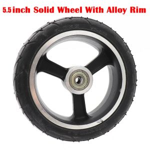 NEW 5.5 Inch 6 Inch Solid Wheel 5.5x2 Fast Wheel F0JackhotNes Carbon Fiber Scooter 5.5*2 Solid Tire Alloy/Plastic Wheel