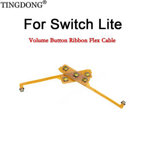 1/2pcs Switch Lite On/Off Power Volume Button Ribbon Flex Cable Inner Copper Wire Cord Replacement Part for Console