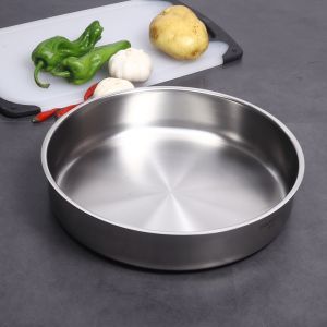 Bát Đựng Thức Ăn Bằng Thép Không Gỉ Dày 304 Bát Đựng Trái Cây Bát Đựng Thức Ăn Hình Tròn Bát Đựng Thức Ăn Dùng Tại Nhà Bát Đựng Súp