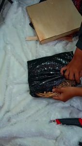 "SEHARI JADI "HIASAN DINDING KALIGRAFI ISLAMIC AESTHETIC ACRYLIC MIRROR MEWAH DAN MENGKILAP "SURAT AL FATIHAH" / PAJANGAN DINDING KALIGRAFI MENGKILAP