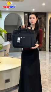 141 [THỦ ĐÔ VÀNG] C141 Cặp ngang Công Sở Đi Dạy Đi làm Đựng Laptop 17 inch chống sốc C141 Đỏ Tím Nâu Cafe Đen