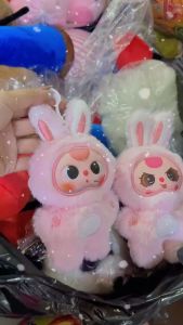 Móc khóa Baby Three đáng yêu - 15cm - Quà tặng móc khóa gấu bông bé ba tai thỏ cute