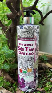 [Tặng 2Kg Gạo Hoa Lúa Trắng] 2 chai Sữa Tắm Cám Gạo 650ml/chai - Chiết xuất Cám Gạo & Hoa Mộc Lan