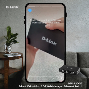 D-Link DMS-F206XT 2-Port 10G + 4-Port 2.5G Web Managed Ethernet Switch