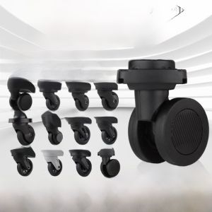 Quiet Universal Wheels Suitcase Luggage Bag Wheel Accessories for Crown Roger LOJEL Travel Suitcase Bag Wheels