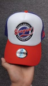Grogea Topi Kasual Pria Wanita GA 010 Trucker Hat Lotto Bordir 3D