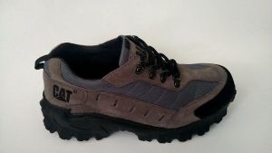 Safety Shoes Sepatu Pria Boots Safety Low Cut Ujung Besi Anti Paku Abu Hitam Ada Ukuran Besar Jumbo 44 45 46 47 48