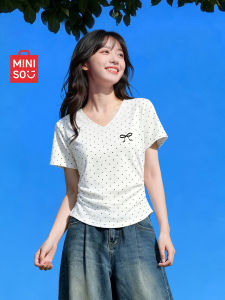 Miniso | Korean Style Slim Fit Short Sleeve T-Shirt