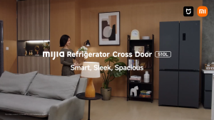 Xiaomi Mijia Refrigerator Cross Door 510L | Smart Control |  510L Big Capacity & Ultra-Slim Design | Ag+ Fresh : Anti-bacterial protection & Deodorizing | Dual Inverter | Kulkas 4 Pintu [Official Store]  MRC51HMAPAID