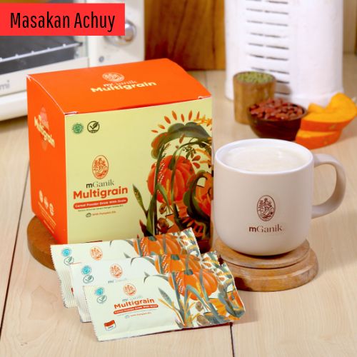 mganik multigrain obat diabetes herbal 500gr 1 box isi 20 sachet