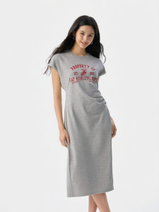 Gap | Summer New Style Logo Slit Cotton Dress