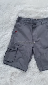 TRENDY CARGO COLORED MENS CARGO SHORTS 6 POCKET PLAIN DESIGN #918