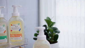 Bzu Bzu Baby Accessories Cleansing Foam Bundle of 3 | Mix & Match | Bottle Toy Fruit & Veggie Wash