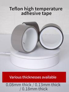 10m Heat-resistant Adhesive Tape PTFE Heat-resistant Insulation Tape Thermal Insulation Tape For Industrial Printing Textile