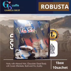 kopi instan plus gula robusta jos kopi hitam nikmat alami