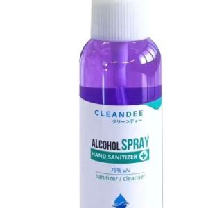 คลีนดี..แอลกอฮอล์ชนิดน้ำสเปรย์ 60 มล.กลิ่นบลูเบอร์รี่ 4ขวด