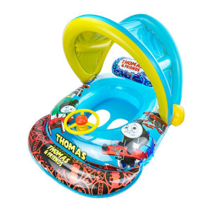 แหวนว่ายน้ําเด็ก แหวนที่นั่งสําหรับทารกและเด็กวัยหัดเดิน ป้องกันแสงแดด เหมาะสําหรับการออกนอกบ้านชายหาดริมทะเล