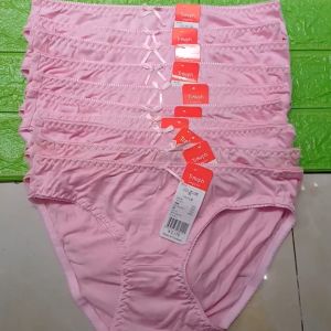 10 Quần Lót Nữ Cotton Siêu Mềm Mát Hàng Việt Nam 34kg Đến 65kg Co Giãn MarketOnline68 VN10 Hồng