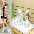 Bar DS Performance Chunky Heel Waterproof Platform High Heel Flats Hip Hop Gogo Dance Leading Shoes Female Sexy Night DJ Singer. 
