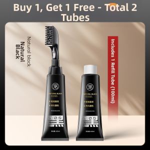 QIAOCHONG | Natural Herbal Black Easy Comb Hair Dye